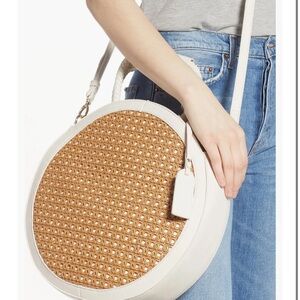 Sole Society Nikole Faux Leather Circle Tote